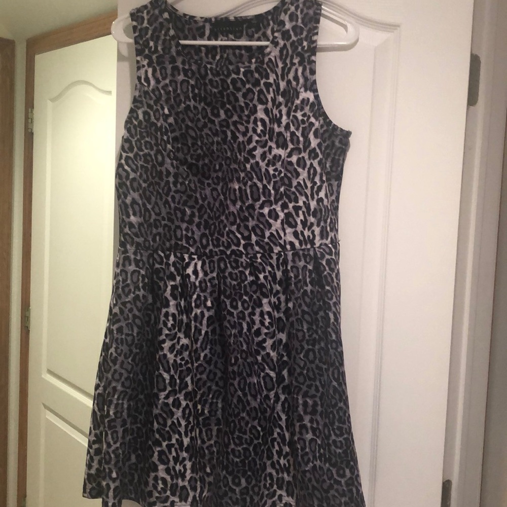 Animal print dress